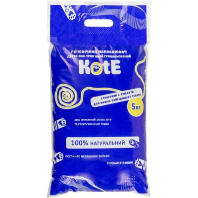 КОТЕ Наповнювач деревний  для котів