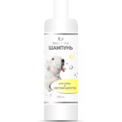 Doctor Vet шампунь для собак зі світлою шерстю