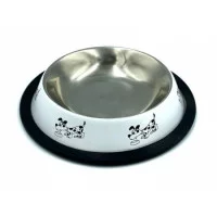 Lucky Star Миска антиковзаюча кольорова з малюнко, 11см, 150..