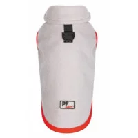 Pet fashion Жилет FLEECY сірий-червоний