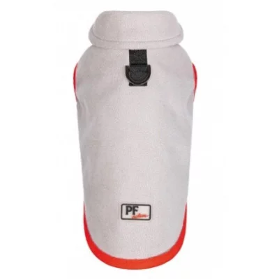 Pet fashion Жилет FLEECY сірий-червоний