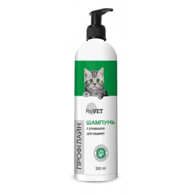 Шампунь Профілайн з ромашкою для кошенят 300мл