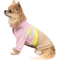 Pet Fashion Толстовка Daisy рожева/бежева