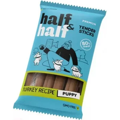 Half&Half Ласощі для собак, м'ясні палички 100 г