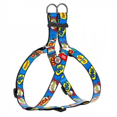 Шлея WAUDOG Nylon з малюнком 