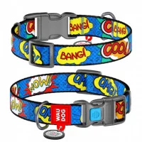 Нашийник WAUDOG Nylon з малюнком 