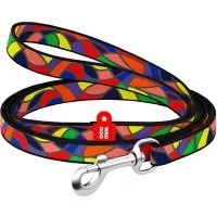 Повідець WAUDOG Nylon з малюнком Вітраж ширина 10 мм, довжин..