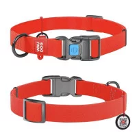 Нашийник для собак водостійкий WAUDOG Waterproof c QR паспор..