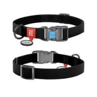 Нашийник для собак водостійкий WAUDOG Waterproof c QR паспор..