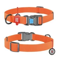 Нашийник для собак водостійкий WAUDOG Waterproof c QR паспор..