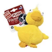 GiGwi PLUSH Іграшка для собак Качка з пищалкою/тканина, плас..