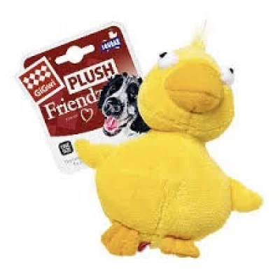 GiGwi PLUSH Іграшка для собак Качка з пищалкою/тканина, пластик,плюш, штучний / тканина, МТХ