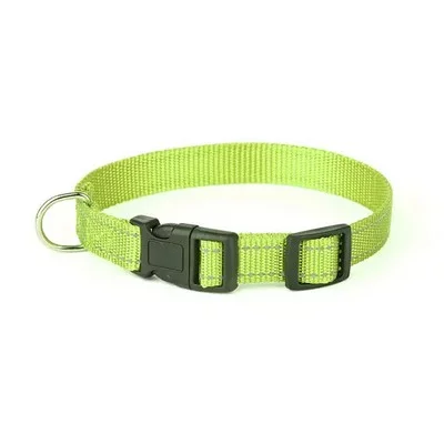 Нашийник Keeper нейлон 15мм, 240-340мм зі світловідб. ниткою та пластик. Пряжкою
