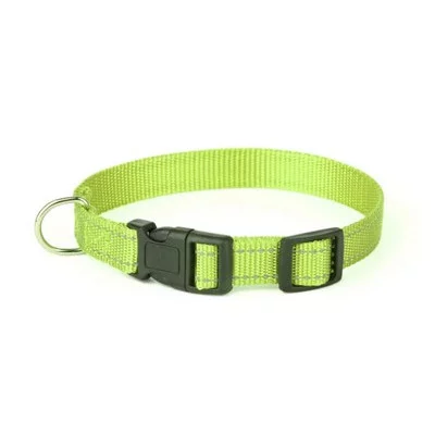 Нашийник Keeper нейлон 10мм, 250-300мм зі світловідб. ниткою та пластик. пряжкою