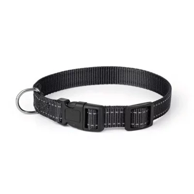 Нашийник Keeper нейлон 10мм, 250-300мм зі світловідб. ниткою та пластик. пряжкою