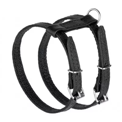 Шлея із мʹякої шкіри 12 мм А:230-300 мм В:270-340 мм  Elit