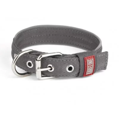 Нашийник Keeper Active посилений подвійний нейлон із світлов. кантом 25мм 300-380мм
