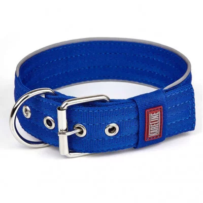 Нашийник Keeper Active посилений подвійний нейлон із світлов. кантом 25мм 300-380мм