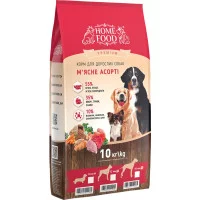 Home Food для дорослих собак великих порід М'ясне асорті