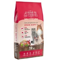Home Food cat для дорослих котів М'ясне асорті