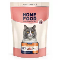 Home Food CAT ADULT Для вибагливих «Chicken & Liver»