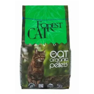 Forest Cat OAT Organic Pellets Наповнювач деревний  для котів і гризунів