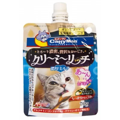CattyMan Creamy Bonito рідкі ласощі для котів, 70г