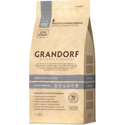 Grandorf Rabbit &Turkey  STERILIZED Сухий корм для стерилізованих кішок