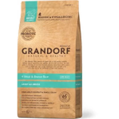 Grandorf Living Probiotics 4 Meat & Brown Rice medium/maxi Сухий корм з м'яса з пробіотиком