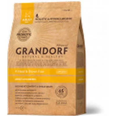 Grandorf Living Probiotics 4 Meat & Brown Rice Mini  Сухий корм для дрібних порід  4 м'яса з пробіот