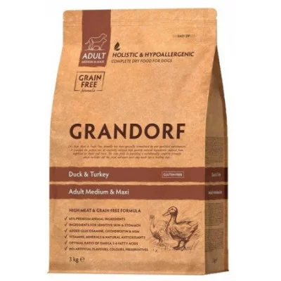 Grandorf Duck & Turkey Грандорф качка та індичка для середніх та крупних порід