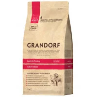 Grandorf Turkey & Lamb - Adult Indoor Сухий корм для стерилі..