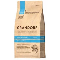 Grandorf White fish & Turkey  сухий корм для дорослих кішок ..