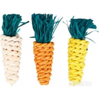 Flamingo SMALL CARROTS 3 морквина для гігієни зубів іграшка ..