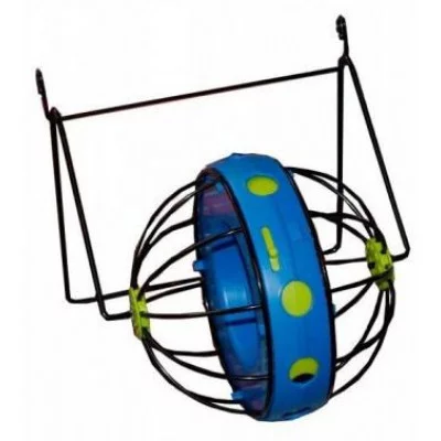 Savic БАННІ КОЛЕСО (Bunny Toy) годівниця для сіна та ласощів для гризунів, 19,5х18х12см