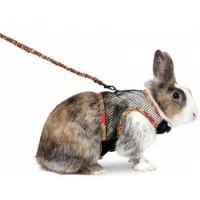 FLAMINGO ART JOY HARNESS COMFORT FOR RABBITS ШЛЕЯ з повідцем..