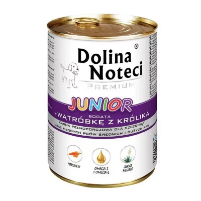 DN Premium Консерви для цуценят і молодих собак середніх та великих порід, 400 гр