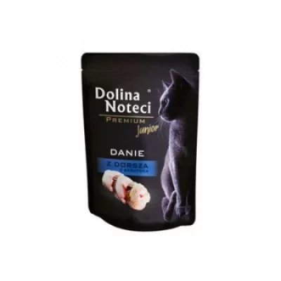 Dolina Noteci Premium Kitten пауч для кошенят,  з тріскою та сардиною 85гр.