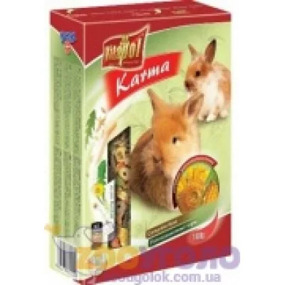 Vitapol KROLIKA Корм для кроликів 1 кг, тверда упаковка