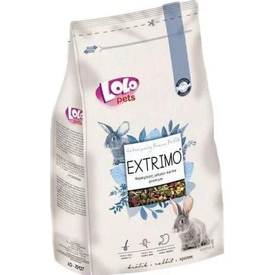 Lolo Pets EXTRIMO повнораціонний корм для кроликів