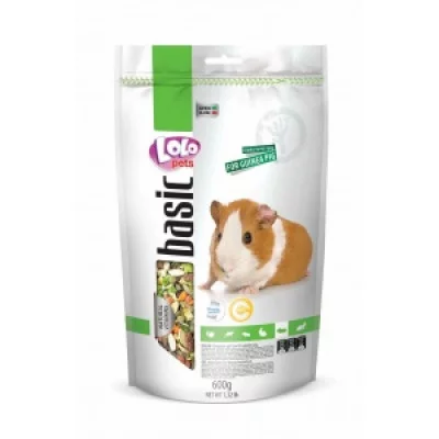 Lolo Pets Doypack Корм для морської свинки, 600 гр