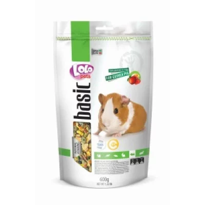 Lolo Pets Doypack Корм для морської свинки, 600 гр