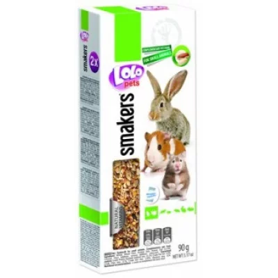 Lolo Pets Smakers Колосок для гризунів і кролика, 2 шт