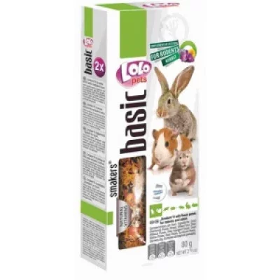 Lolo Pets Smakers Колосок для гризунів і кролика, 90 гр