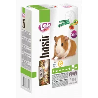 Lolo Pets Корм для морської свинки овочево-фруктовий 2в1