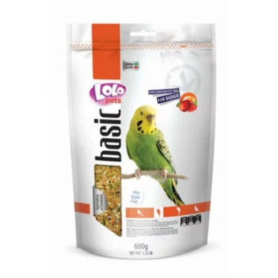 Lolo Pets Doypack Корм для хвилястих папуг фруктовий