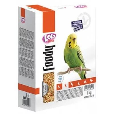 Lolo Pets Корм для хвилястих папуг повнораціонний