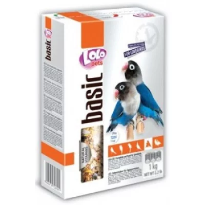 Lolo Pets Корм для нерозлучників повнораціонний