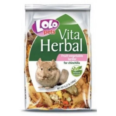 Lolo Pets Herbal Комора овочів і фруктів для шиншил