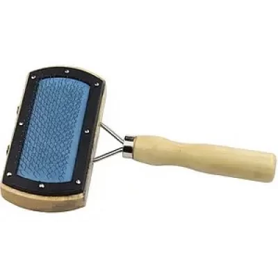 Пухнастики Пуходерка дерев'яна.з напиленням